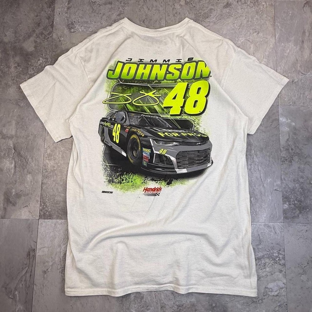 NASCAR Jimmie Johnson 48 racing T shirt